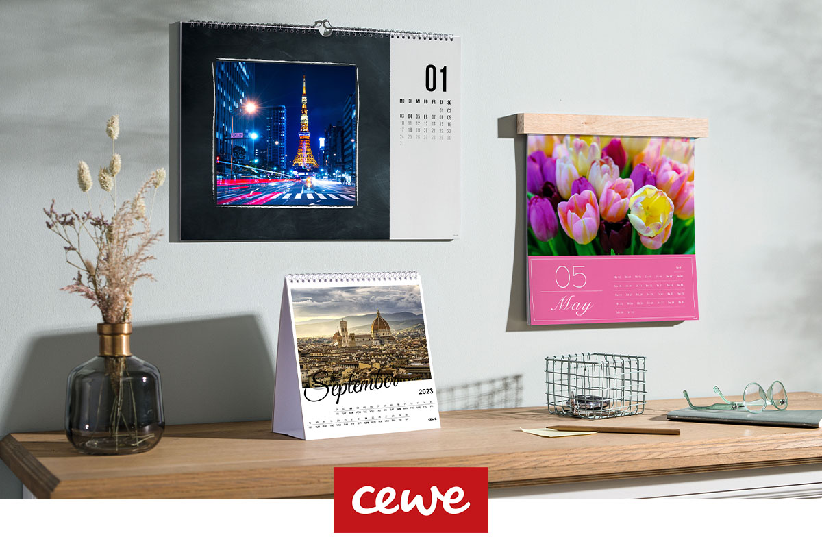 Personalised Photo Calendars from CEWE is the perfect corporate gift ahead of 2023.